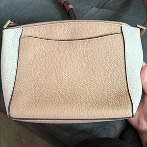 Kate Spade Tan and Cream Crossbody Bag